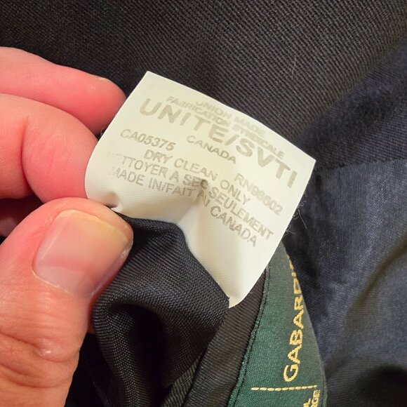 2 Men's Blazers, Dark Blue, Sizes 42 and 38 - Picture 11 of 12